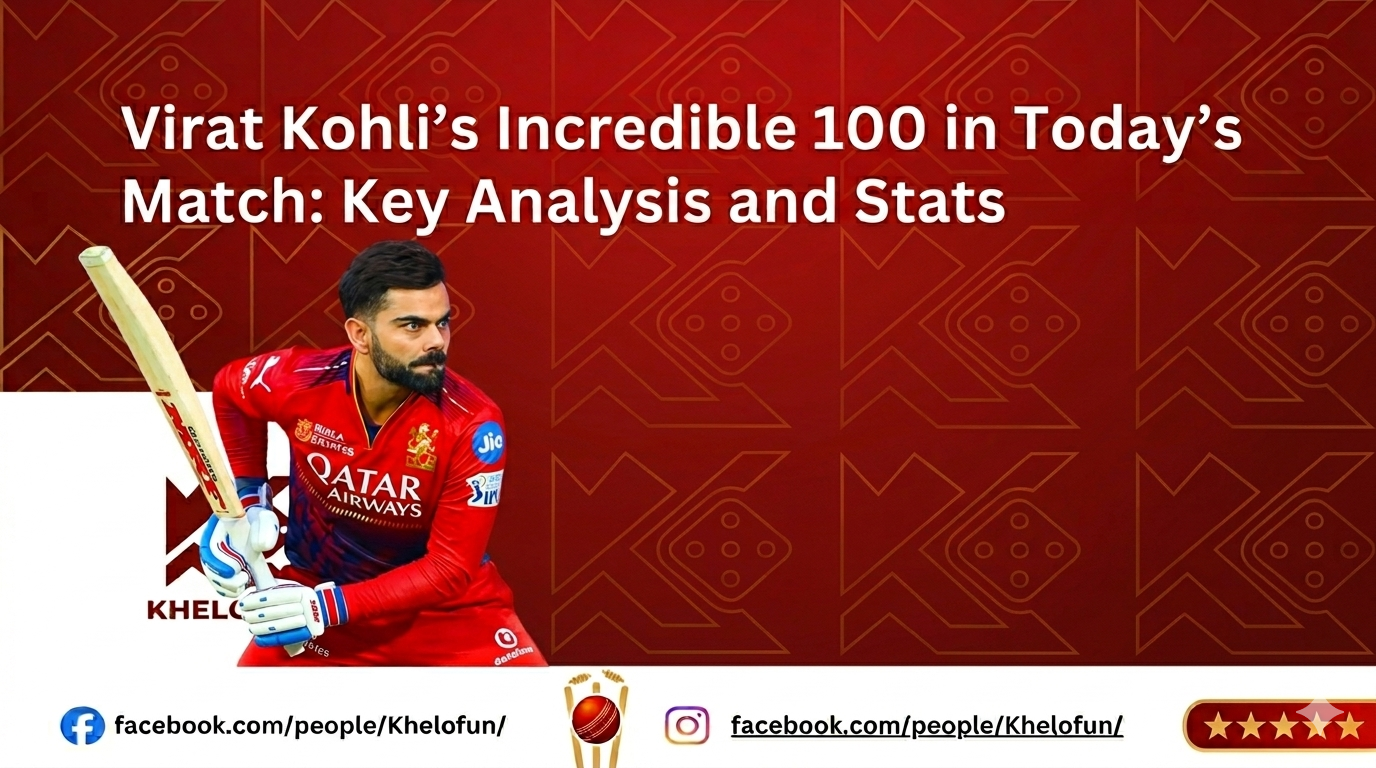 Virat kohli perforamce today match