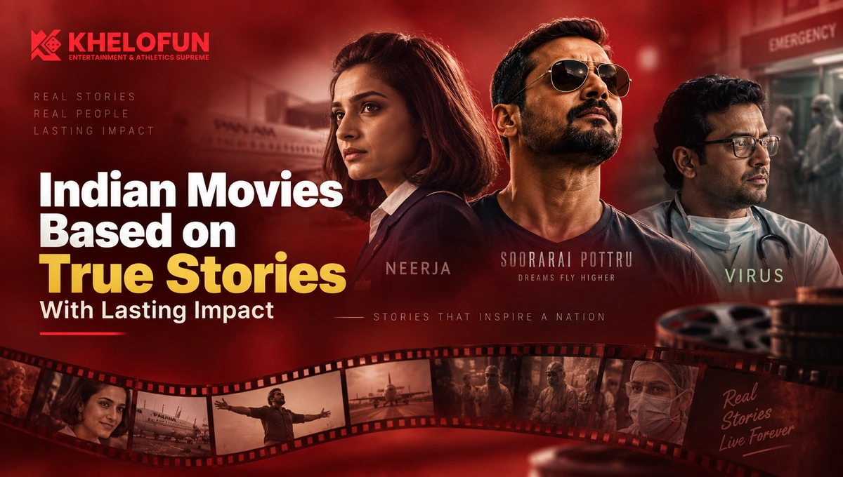 Indian Movies Based on True Stories | Khelofun