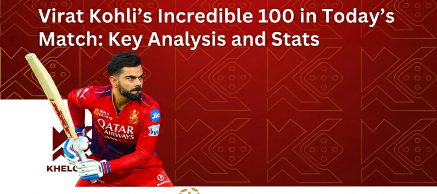 Virat kohli perforamce today match