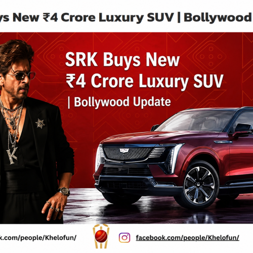 Shah Rukh Khan spotted with his newly purchased ₹4 crore luxury SUV during a recent public appearance.